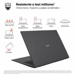 LG 17Z90S Gram Portátil Ultraligero 17" WQXGA Intel Core Ultra 7 155H 16GB RAM 1TB SSD Windows 11 Home Gris