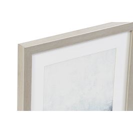 DKD Home Decor Cuadro Moderno Abstracto Negro y Gris de Cristal y PS, 40 x 30 cm (6 Unidades)