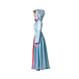 Disfraz Hada Madrina Vestido Azul Largo Mujer Adulto