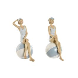 Figura Mediterraneo DKD Home Decor Azul Celeste Blanco 8 x 19 x 12 cm (2 Unidades) Precio: 23.78999997. SKU: B1HK7EYHYY