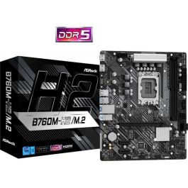 ASRock Placa Base B760M-H2/M.2 Intel LGA 1700 B760 DDR5 96GB HDMI+DP 4SATA 2M.2 5USB 3.2 1USB-C GBLAN Micro ATX 90-MXBN00-A0UAYZ Precio: 95.5000002. SKU: B19A5T44AP