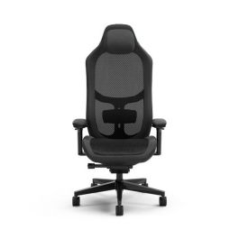 Fractal Design FD-CH-RE1M-01 Silla para Videojuegos de PC, Asiento Acolchado, Respaldo de Malla, Negro