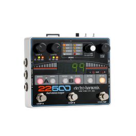 EHX 22500 Pedal Dual Stereo Looper con Fuente de Alimentación 9,6DC-500 PSU Precio: 255.6900005. SKU: B1D24FXBSE