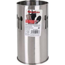 Quttin Bote para Utensilios de Cocina de Acero Inoxidable, Ø10.3 x 18.5 cm (12 Unidades) Quttin Bote para Utensilios de Cocina de Acero Inoxidable, Ø10.3 x 18.5 cm (12 Unidades)
