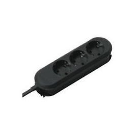 Bachmann SMART Regleta de enchufes, 3 tomas con contacto de protección, cable 1.5 m, color negro Precio: 23.89000042. SKU: B192LFCSH3