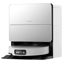 Roborock VC Saros 10 Blanco Robot Aspirador con Base de Carga