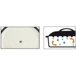 GSW GSW4005643716338 Cacerola de Hierro Fundido Macizo Grey Shadow Ovalada para Inducción 33x25 cm, Gris