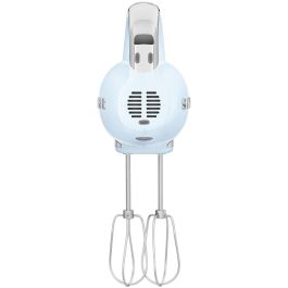 SMEG HMF01PBEU Batidora de Mano, Diseño Retro Años 50, Azul Pastel, 250W