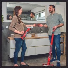 Einhell Akku-Hartbodenreiniger CLEANEXXO para Laminado, Azulejos y Madera - Limpiador Húmedo de Suelos Duros, 400 ml, Rojo