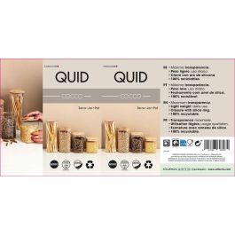 Tarro Vidrio Cocco Quid 2 L