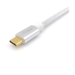EQUIP Cable USB-C 3.2 Gen 2 a USB-C 1m 100W 4K/60Hz Blanco