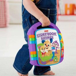 Mattel Libro Aprendizaje de Perrito con Luces y Sonidos para Bebés de 4 Meses a 3 Años