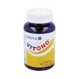HELIOSAR Vitono 60 Cápsulas Multivitamínico con Coenzima Q10 y Ácido Málico para Energía y Vitalidad Precio: 22.5900004. SKU: B1EVF3AMYE