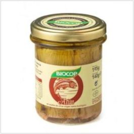 BIOCOP Filetes de Atún BIO en Aceite de Oliva Virgen Extra 195g – Pesca Artesanal, Rico en Omega-3 Precio: 10.5000005. SKU: B1HJHE5X68