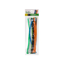 Liderpapel Limpiapipas de Chenilla 30 cm Colores Mate Surtidos Bolsa 30 Unidades