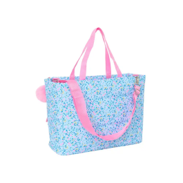 Maletín para Portátil Vicky Martín Berrocal Paraíso Azul Rosa claro 40 x 31 x 17 cm