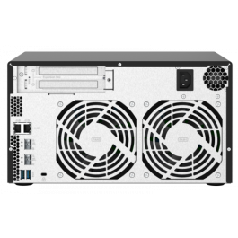 QNAP TS-832PX NAS Torre Ethernet 10GbE Aluminio, Negro