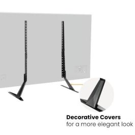 Vivolink Soporte de Mesa de Acero. 23"-75", Negro