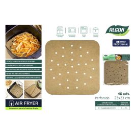 Algon Set 40 Papeles Perforados Cuadrados para Airfryer de 23 cm (24 Unidades) Precio: 23.50000048. SKU: B1AKCXK6Q2