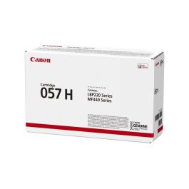 Canon 3010C002 Tóner Original Negro 057H Alta Capacidad 10000 Páginas i-SENSYS LBP223dw LBP226dw MF443dw MF445dw