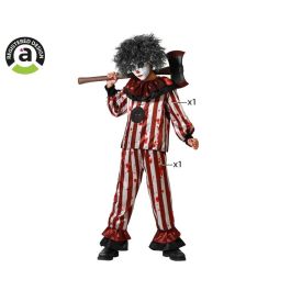 Disfraz Payaso Rojo Halloween Escalofriante con Manchas de Sangre para Niño 5-6 Años con Camiseta y Pantalón Precio: 14.49999991. SKU: B1GRLH7JJF