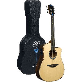 Lag Guitarra Acústica Dreadnought Hyvibe Tramontane 30 A/E Cutaway con Autoamplificación y Multiefectos Integrados Precio: 1279.421088. SKU: B1EG528AY3