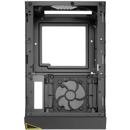 Sharkoon C10 SHARK ZONE Caja Torre PC Gaming Negro Amarillo con Soporte para Fuentes ATX y SFX de Diseño Elegante