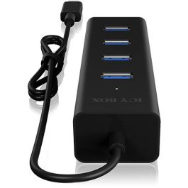 ICY BOX IB-HUB1409-C3 USB-C Hub de 4 Puertos con 4x USB 3.0