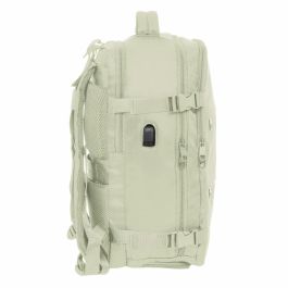 Safta Mochila Viaje Cabina Portatil 15,6'' Beige 29x44x19 cm