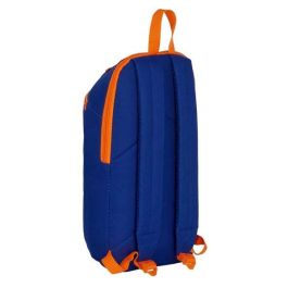 Safta Mini Mochila Valencia Basket 22x39x10cm Azul y Naranja