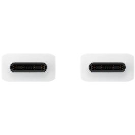 Samsung EP-DX510JWEGEU Cable USB-C a USB-C (Macho/Macho) 5A 1.8m Blanco - Carga Rápida y Sincronización de Datos