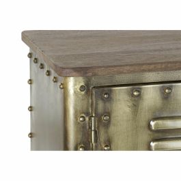 DKD Home Decor Buffet Loft Dorado de Metal con 4 Puertas y 4 Estanterías - Mueble Aparador de Almacenamiento 152x35x69 cm DKD Home Decor Buffet Loft Dorado de Metal con 4 Puertas y 4 Estanterías - Mueble Aparador de Almacenamiento 152x35x69 cm