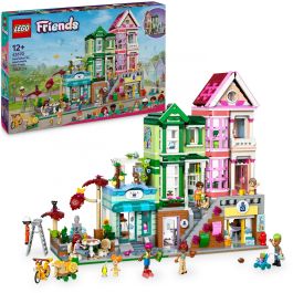 LEGO 42670 Friends Apartamentos y tiendas de Heartlake City Juego creativo para niñas