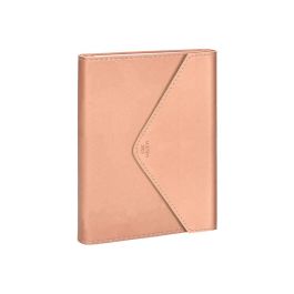 Agenda Encuadernada Liderpapel Psara A5 2025 Dia Pagina Color Rosa Nude Papel 70 gr