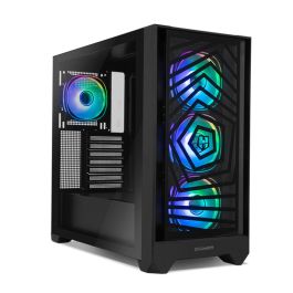 NOX Hummer Horus Midi Tower Gaming PC Cristal Templado Frontal/Lateral ARGB 4x120mm Ventiladores Negro E-ATX ATX mATX ITX Precio: 93.58999947. SKU: B16QG5ZZPE