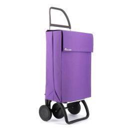 Rolser Carro de la Compra Jean LN 4 Ruedas, Plegable, Base Abatible, Malva Rolser Carro de la Compra Jean LN 4 Ruedas, Plegable, Base Abatible, Malva