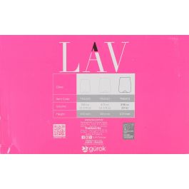 Lav Set 6 Vasos de Cristal Colección Terra 590 ml: Ideal para Agua o Refrescos, Diseño Moderno y Resistente para Uso Diario (8 Cajas)