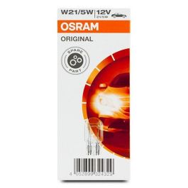 Osram 7515 W3x16Q Bombilla 12V 21/5W W21/5W W3x16q Luz de Posición y Señal, Paquete de 10 Unidades