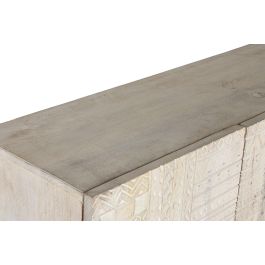 DKD Home Decor Armario Indio Desmontable Blanco Negro de Mango y Metal, 180 cm Ancho x 40 cm Fondo x 160 cm Alto, 4 Puertas, 2 Cajones DKD Home Decor Armario Indio Desmontable Blanco Negro de Mango y Metal, 180 cm Ancho x 40 cm Fondo x 160 cm Alto, 4 Puertas, 2 Cajones
