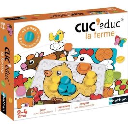 Nathan Clic'Educ - La Granja Juego Educativo para Aprender Colores sobre la Granja para Niños