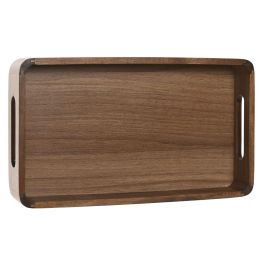 Bandeja Basicos DKD Home Decor Natural 18 x 5 x 32 cm Bandeja Basicos DKD Home Decor Natural 18 x 5 x 32 cm