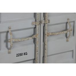 DKD Home Decor Estantería Vintage Gris 44 x 168.5 x 87 cm Metal y MDF Contenedor