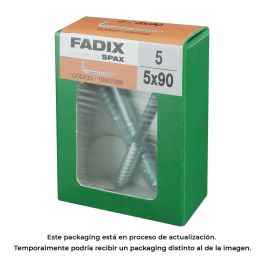 Fadix 10922956 Alcayata Roscada Cinc 5,0x90mm Acero Recubrimiento Cincado Caja 5 Unidades Precio: 2.50000036. SKU: S7913532