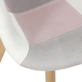 Silla Butaca Patchwork Rosa Home Deco Factory