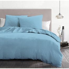 Home Linge Passion HP72067 - Juego de edredón de 3 piezas, Microfibra 82 g, 220 x 240 cm, Azul cielo Precio: 29.49999965. SKU: B1D6SMMHDA