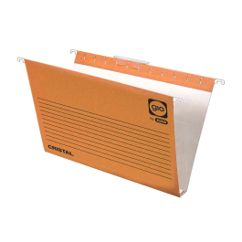 Gio Carpeta Colgante Folio Cristal Kraft Bicolor Eco Lomo 30 Mm Ref. 110220