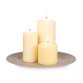 Portavelas Círculos Taupe Envejecido 33 cm - Giftdecor (24 Unidades) Portavelas Círculos Taupe Envejecido 33 cm - Giftdecor (24 Unidades)