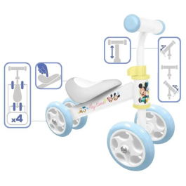 Disney Correpasillos Mi Primera Bicicleta Sin Pedales BB183250