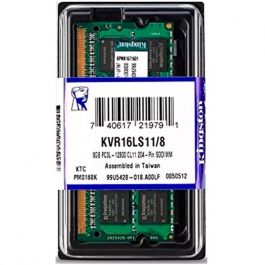 Memoria RAM Kingston ValueRAM 8GB/ DDR3L/ 1600MHz/ 1.35V/ CL11/ SODIMM Memoria RAM Kingston ValueRAM 8GB/ DDR3L/ 1600MHz/ 1.35V/ CL11/ SODIMM