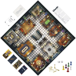 Hasbro Gaming HAS5010994207205 Cluedo Classic Refresh Juego de mesa de reflexión y estrategia Nueva versión 8 años
